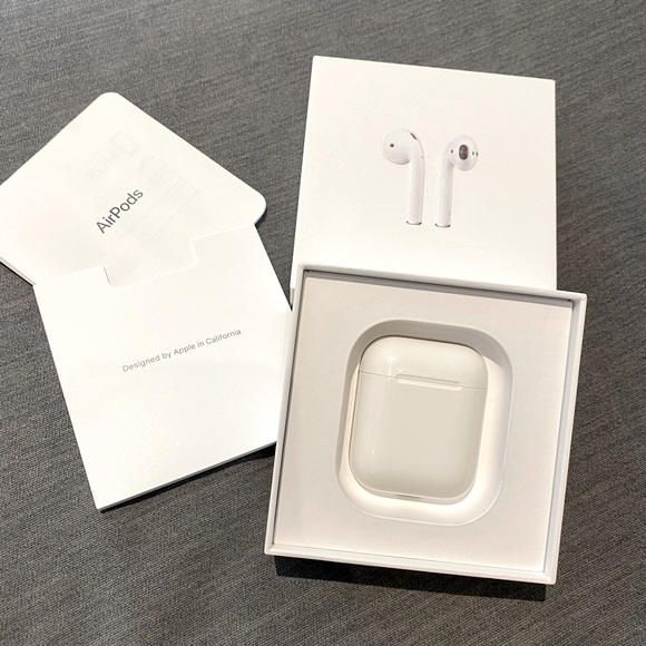 Apple Other - Apple AirPods with Charging Case & Protective Silicone Case